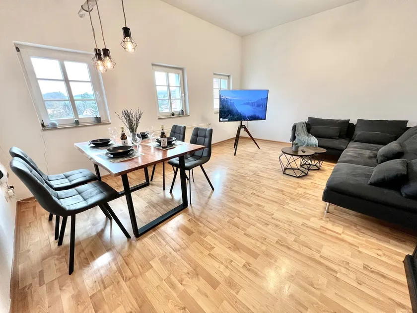 Modernes Apartment mit Blick zur Elbe - Image 1