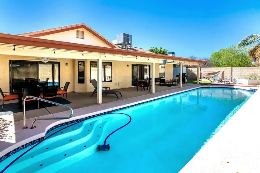 Sunny Oasis 4BR Pool Home with Game Room - Image 1