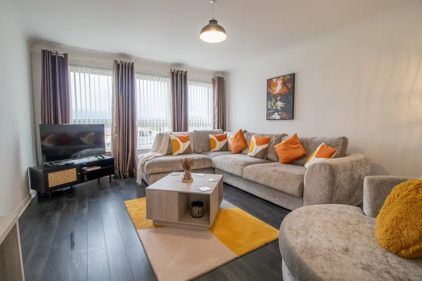 Park View - 2 bed flat with parking in Motherwell - Image 1