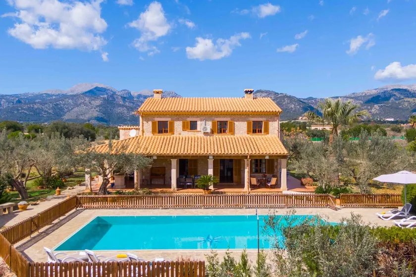 Ses Forques. Cottage with private pool in Campanet - Image 1