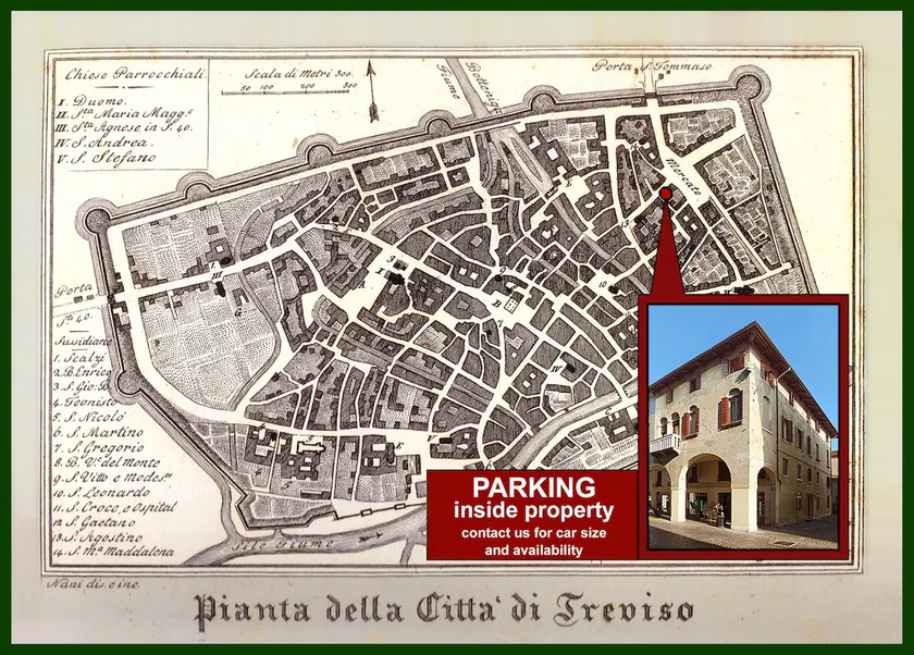 Treviso downtown PARKING WI-FI (3B) - Image 1