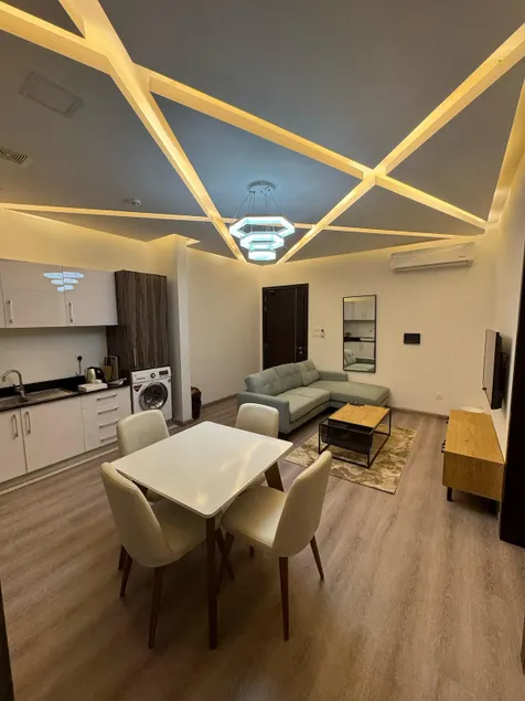 Modern 1BR | Janabiyah Bahrain | Gym Access - Image 1