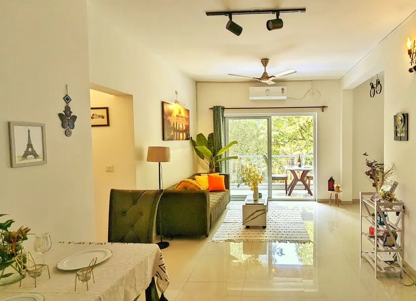 Kp'Palora I Peaceful 2BHK with Pool View I Siolim - Image 1