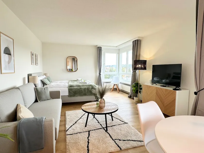 STAYY Sky Studio Premium Apartment near Limmattal Hospital - 24h Self Check-in with free Parking - Image 1