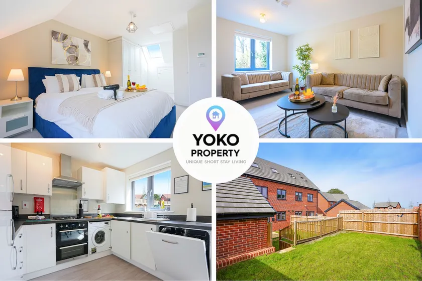 Wavendon House • Sleeps 6 • Driveway Parking • Garden • Fast Wifi • Smart TV • Yoko Property - Image 1
