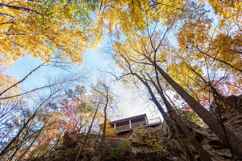 Castle (Pine) Cliff Cabin Private Riverfront - Image 1
