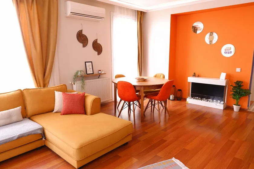 Stylish with Fireplace 1BR | Orange Suite (2AC) - Image 1