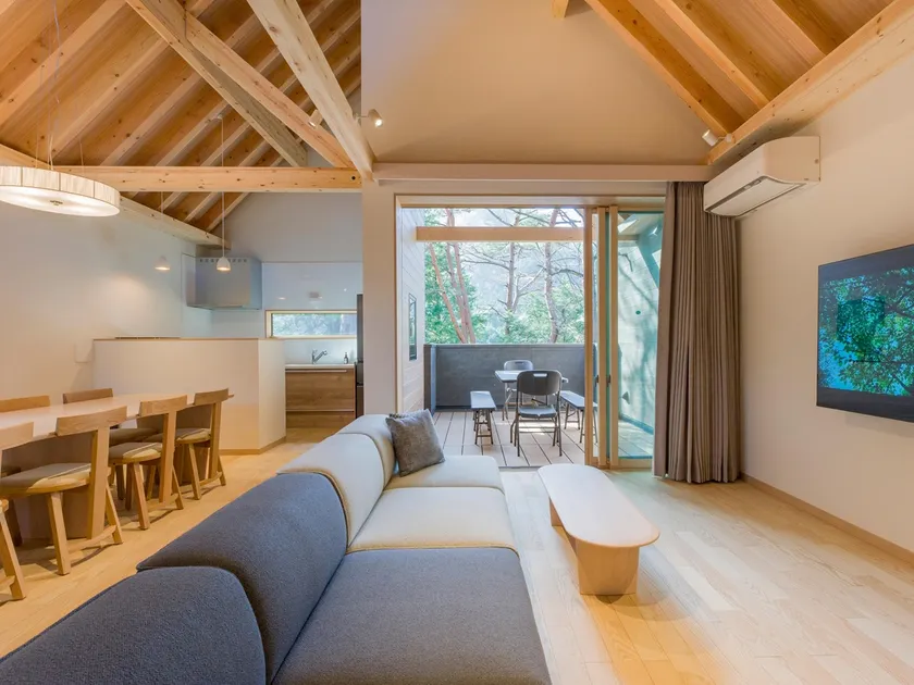 Private Villa in the Nature of Kinugawa River with Natural Hot Spring, Sauna and Massage Chair [A Type] - Image 1