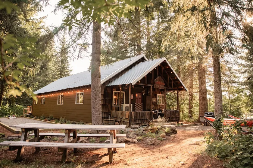 Forested Cabin w/ Vintage Vibes - Image 1
