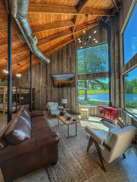 Lakeside Chalet | Private Lake | Hot Tub | Views - Image 1