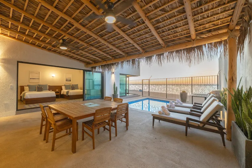 Oceanfront 2BR Home with Pool, BBQ & Terrace - Image 1