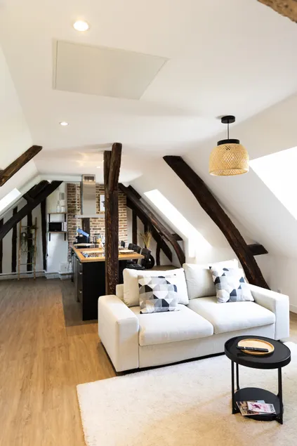 Atypical and bright air-conditioned loft, Vieux-Tours - Image 1