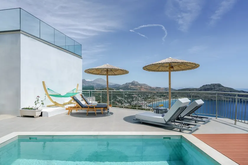 Amazing Seaview with Private Pool & BBQ in Plakias - Image 1
