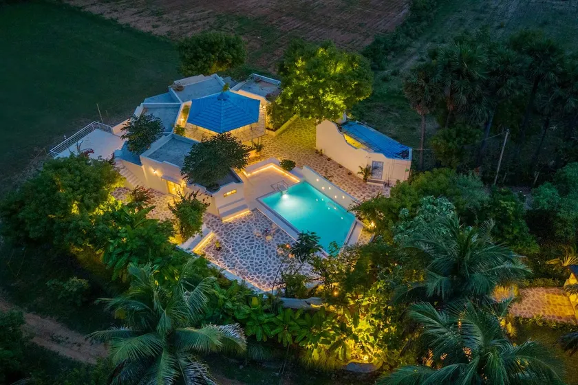 StayVista's Wellnest Natural Farms - 4BHK Villa with Private Pool & Gazebo - Image 1