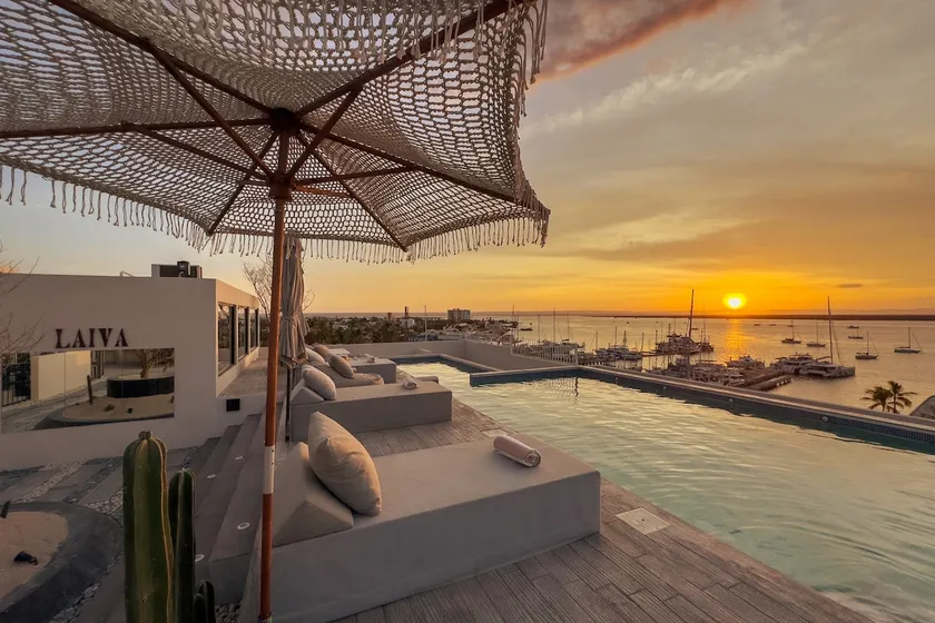 MarinaWellmina-Sunset Pool Vibes - Image 1