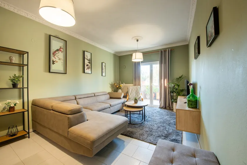 Corfu SeaTy Apartment Spacious 3BR Sea and Mountain View Large Terrace Private Parking Near Corfu Town - Image 1