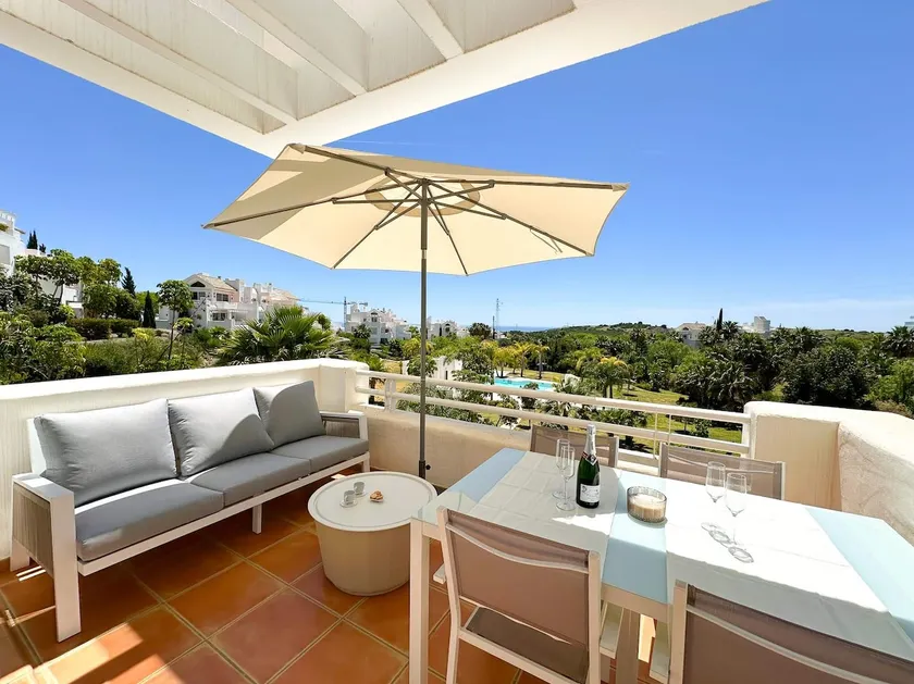 Sea view | 2BR | Estepona Golf & Workspace - Image 1