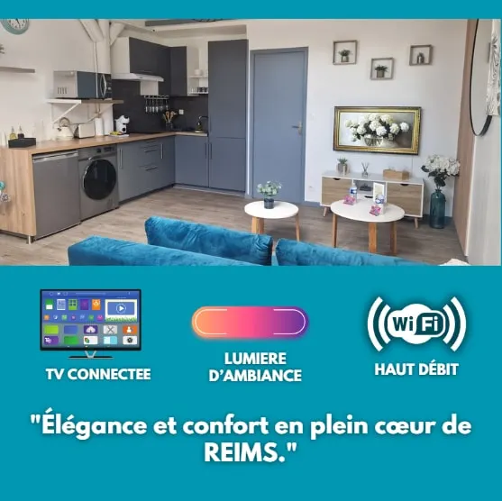 L'Elitys with Parking - Reims-Hypercentre - Image 1