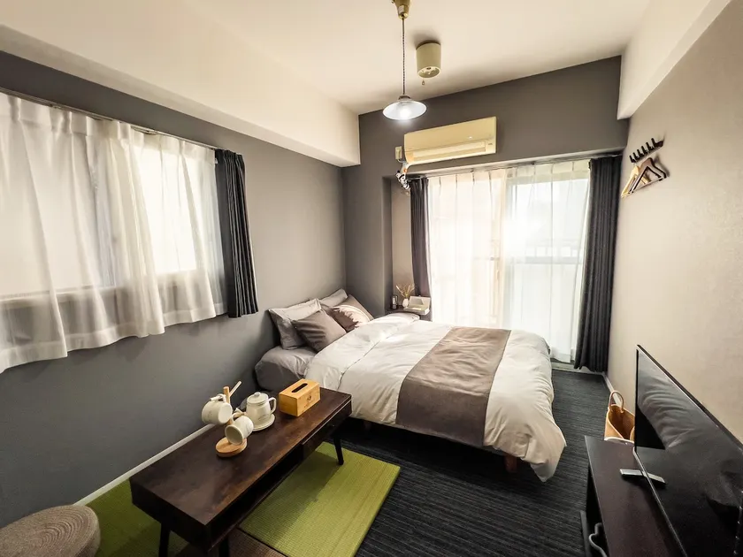 Osu Kannon Commercial Street | 2 min walk to station, 7 min to Nagoya Station | 1 bedroom, 1 bathroom, 1 toilet private apartment | Security key - Image 1