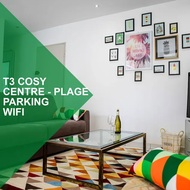 60 m² APARTMENT - 700 m BEACH - PARKING - PROMO - Image 1