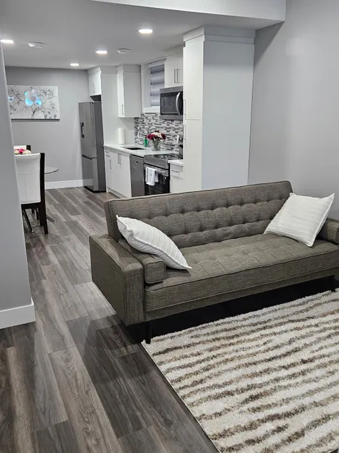 Cozy two beds basement suit - Image 1
