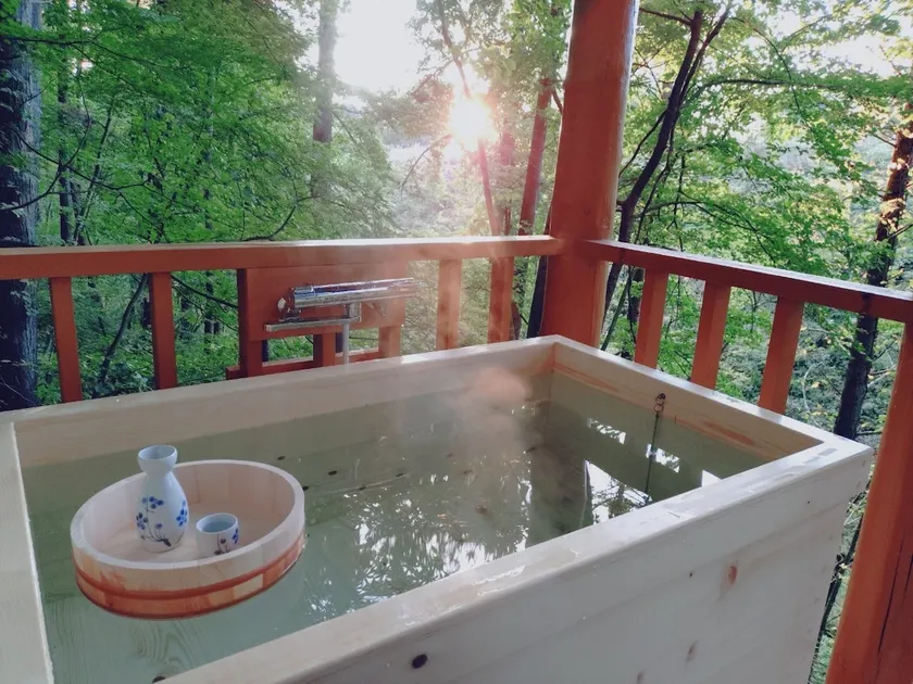 Open-air bath! Karaoke! Barbecue in Nishi-Karuizawa/Heal in the scent of the forest and the sound of the valley. - Image 1