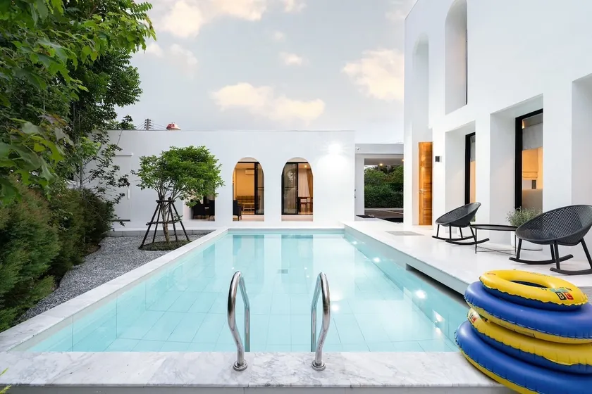 Romantic Pool Villa: Lush Oasis - Image 1