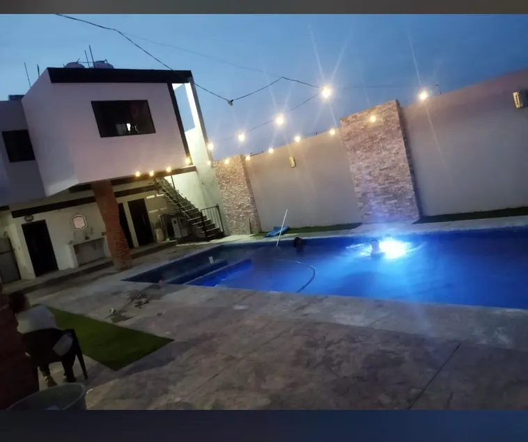 Terrace, accommodation, and pool - Image 1