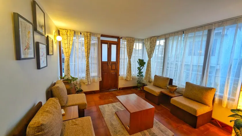 Sunny Rooftop 2BHK | Peaceful & Central Location - Image 1