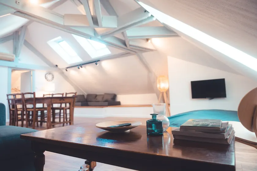 Le Nid d'Aigle - Spacious attic accommodation - Image 1