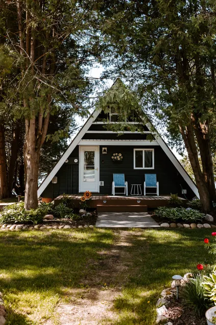 Lakeside A-Frame Retreat on Jordan Lake - Image 1