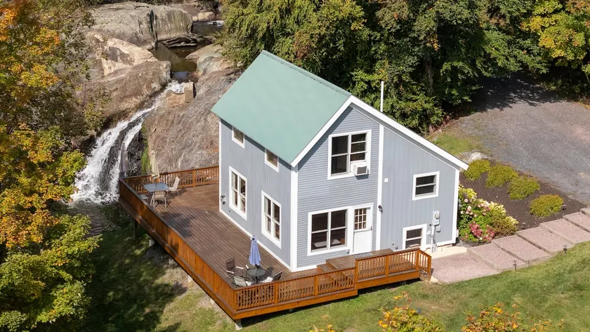 Waterfall Oasis with Large Deck - Image 1