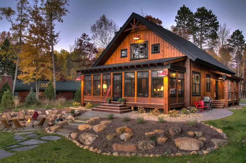 Modern Rustic Cabin-Includes Pontoon Boat & Sunsets on Fantastic Lakeside Porch! - Image 1