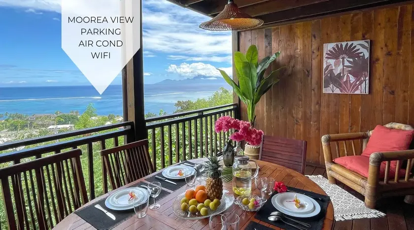 Beautiful view of Moorea in Taapuna-Punaauia! - Image 1