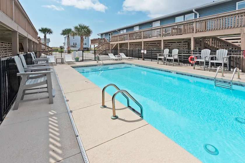 The Villas at Oak Island #5, pool and Ocean Views - Image 1