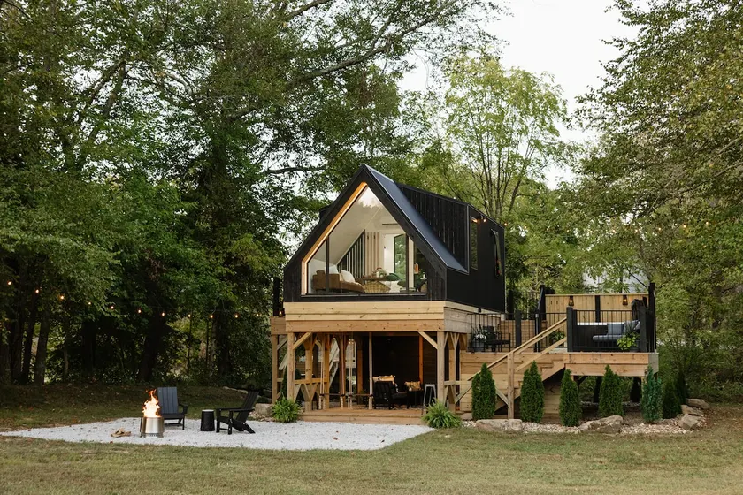 ”The Alto”, A Modern Elevated A-Frame with hot tub - Image 1