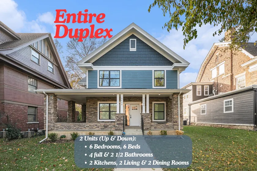 Entire Duplex (2 Units) in Midtown 6 bds, 6 Bths - Image 1