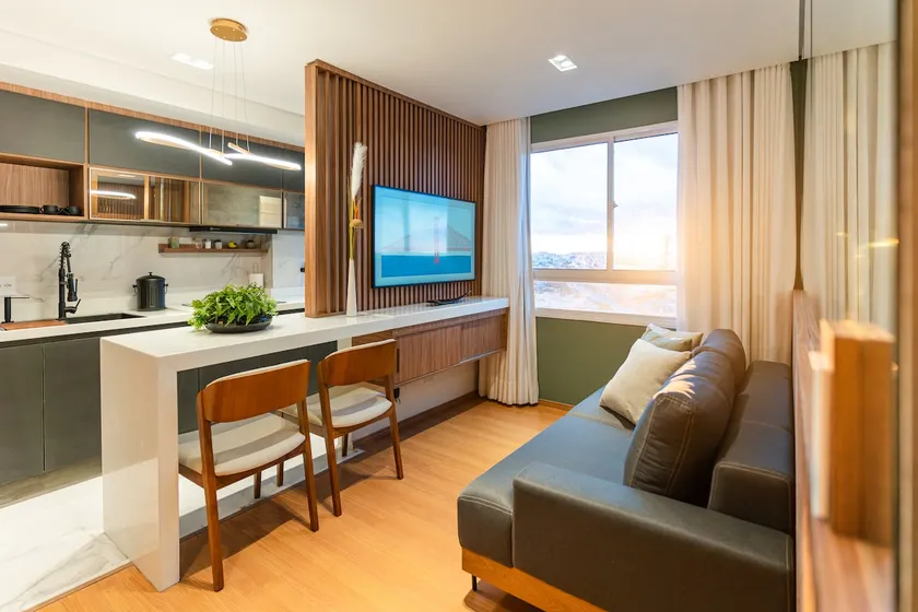 Entire apartment near Arena MRV and Expominas, parking space - Image 1