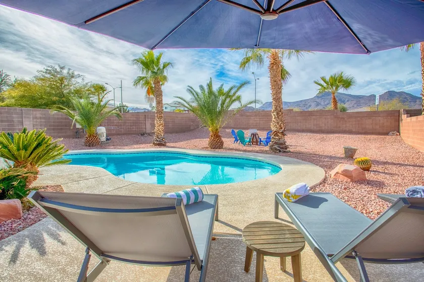 Vegas Retreat w/ Pool, Fire Pit, Pool Table & View - Image 1