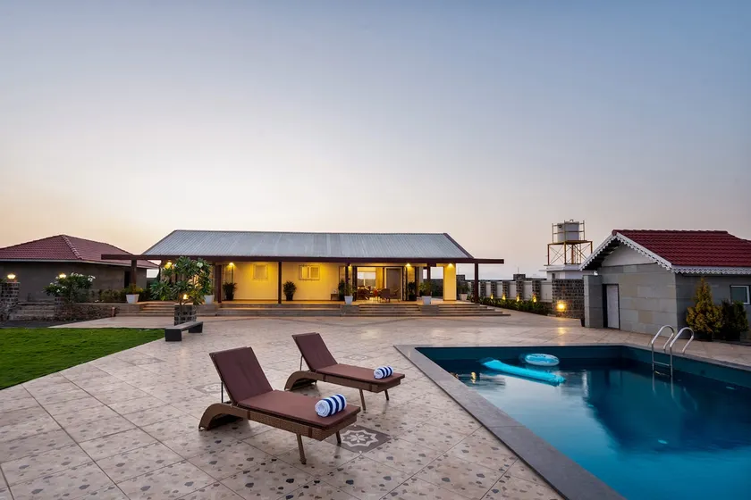 3BR- Breezy Whispers w/ Pool in Igatpuri - Image 1
