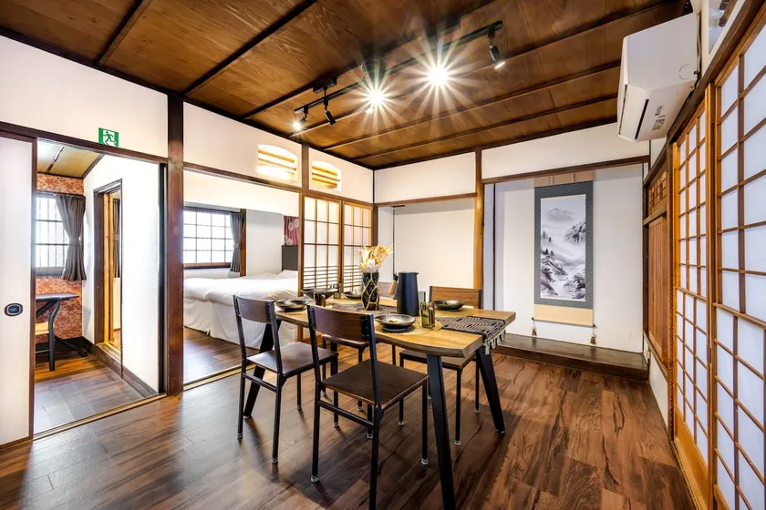 Osaka/Kishiwada Station 4 min/Kansai Airport direct/MAX 6 people/48 ㎡ flat 3K rental/High-speed Wi-Fi/Long stay welcome - Image 1