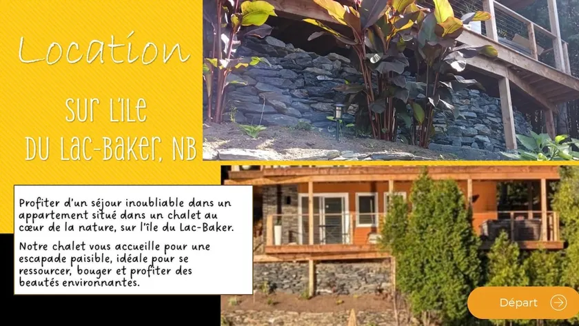 For rent on the island in Lac-Baker, NB - Image 1