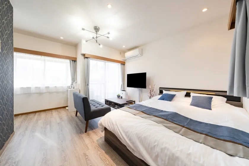 Shibuya/Omotesando 8 minutes on foot/Harajuku 3 minutes/Switch/Wi-Fi 10G/Pocket Wi-Fi, Queen bed. - Image 1