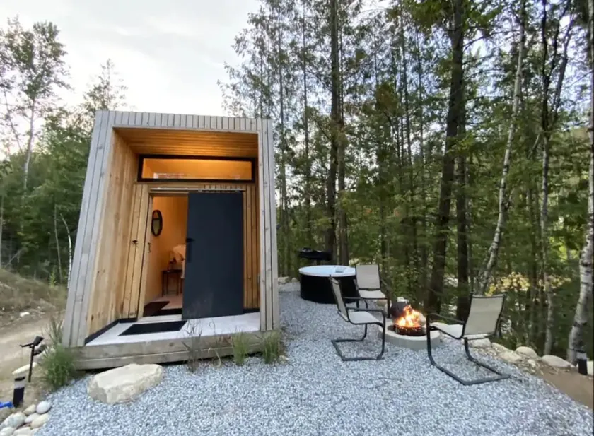Hot tub Scandinavian Micro Cabin - Image 1