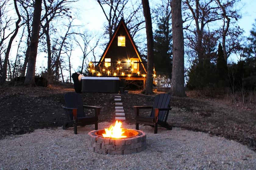 Hot Tub+ Firepit+ ”Tiny”house+ Views+ Near Galena - Image 1