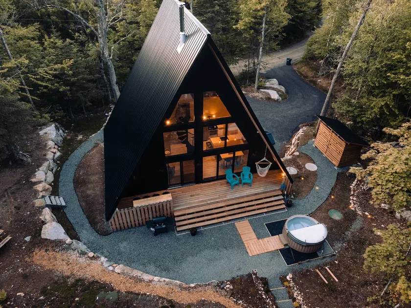 Luxe A-Frame Cabin | Fire Pit, Spa & Nature Escape - Image 1