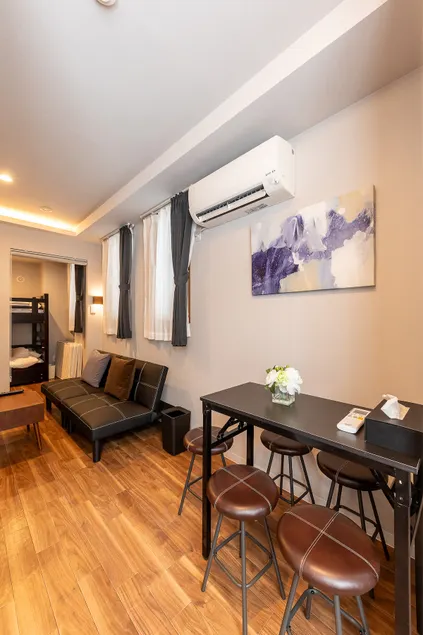 Maximum 5 people 1LDK | 3-minute walk to Tsukisamu Chuo Station | Parking lot | [FCT-A] - Image 1
