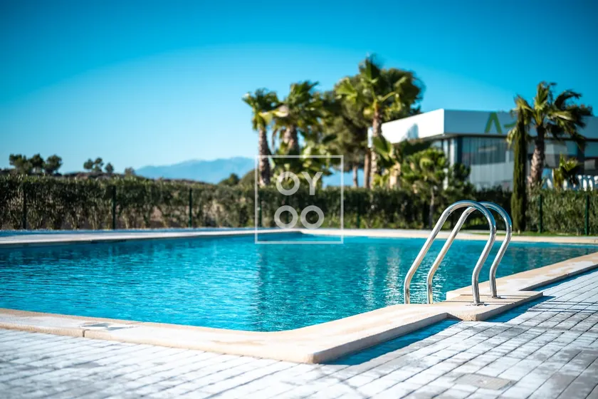 Ground floor apt, pool, garden, mountain views - Image 1