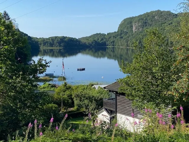 Cabin with sunny plot and view. - Image 1