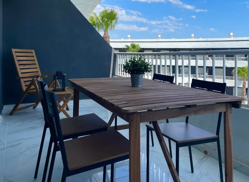 Palmera Beach Terrace & Sea Views by Renthas - Image 1